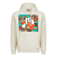 Oatmeal Heather nail artist Premium Hoodie - AdoDesignShop