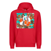 Red nail artist Premium Hoodie - AdoDesignShop