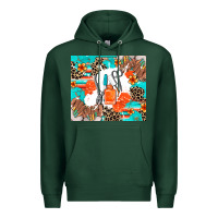 Sports Green nail artist Premium Hoodie - AdoDesignShop