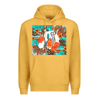 Mustard nail artist Premium Hoodie - AdoDesignShop