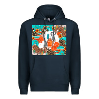 Navy nail artist Premium Hoodie - AdoDesignShop