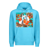 Ocean Blue nail artist Premium Hoodie - AdoDesignShop