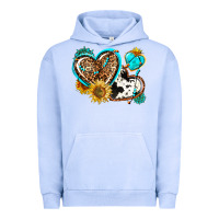 Pigment Grape Ice western leopard pride  hearts Urban Hoodie - AdoDesignShop