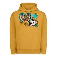 Pigment Peanut Butter western leopard pride  hearts Urban Hoodie - AdoDesignShop