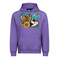 Tulip western leopard pride  hearts Urban Hoodie - AdoDesignShop