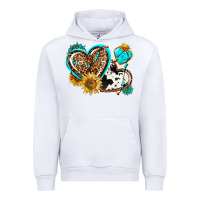 White western leopard pride  hearts Urban Hoodie - AdoDesignShop