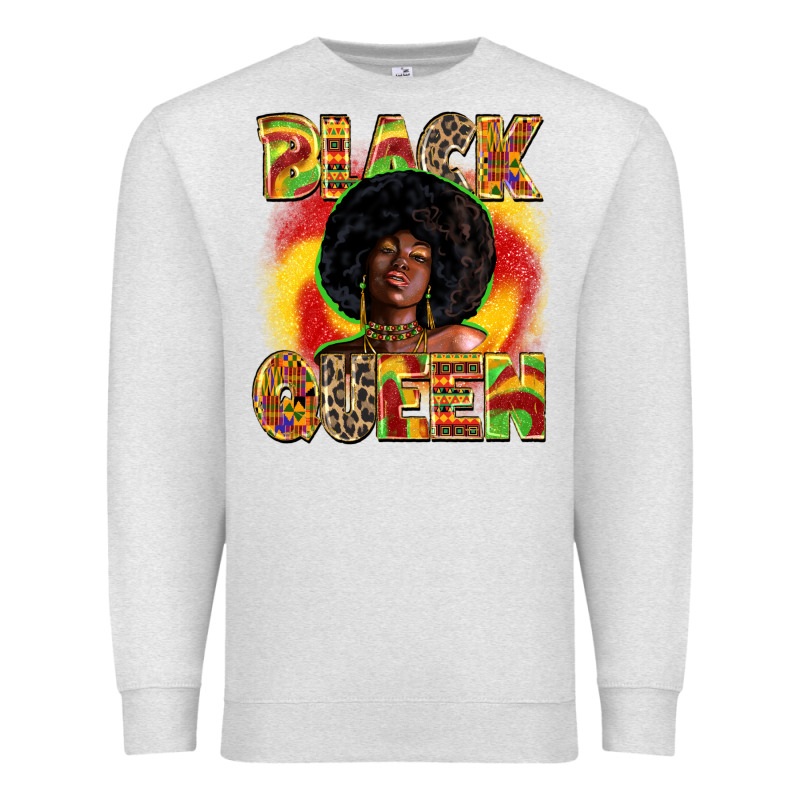 Black Queen Premium Sweatshirt by Zillion Design Studio | Teevron