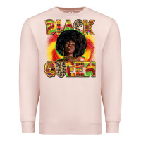Pale Pink black queen Premium Sweatshirt - Zillion Design Studio