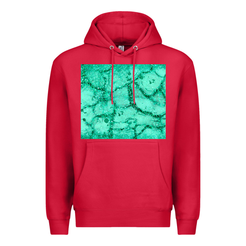 Green Glitter Premium Hoodie by JahusDesignShop | Teevron