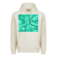 Oatmeal Heather green glitter Premium Hoodie - JahusDesignShop