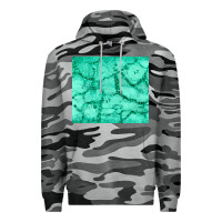 Slate Camo green glitter Premium Hoodie - JahusDesignShop