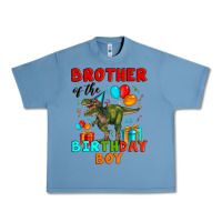 Pebble Blue brother of the birthday boy t rex Urban Heavy Tee - Artiststas