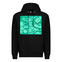 Black green glitter Premium Hoodie - JahusDesignShop