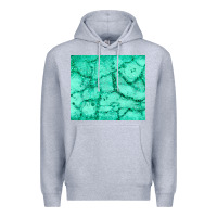 Heather Grey green glitter Premium Hoodie - JahusDesignShop