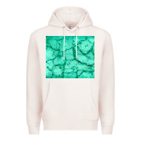 Pale Pink green glitter Premium Hoodie - JahusDesignShop