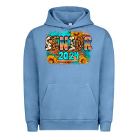 Pigment Pebble Blue senior 2024 Urban Hoodie - Artiststas