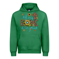 Emerald all my hope is in jesus Urban Hoodie - JahusDesignShop