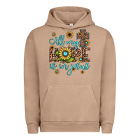 Pigment Burro all my hope is in jesus Urban Hoodie - JahusDesignShop