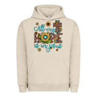 Pigment French Oak all my hope is in jesus Urban Hoodie - JahusDesignShop