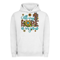 Pigment Lunar Rock all my hope is in jesus Urban Hoodie - JahusDesignShop