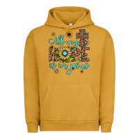 Pigment Peanut Butter all my hope is in jesus Urban Hoodie - JahusDesignShop