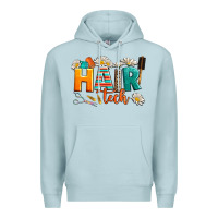Blue Mist hair tech Premium Hoodie - AdoDesignShop