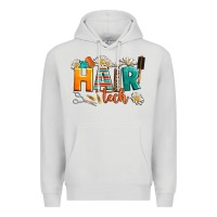Dove Grey hair tech Premium Hoodie - AdoDesignShop