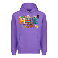 Purple hair tech Premium Hoodie - AdoDesignShop
