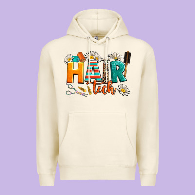 Hair Tech Premium Hoodie Designed By Adodesignshop