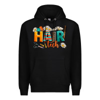 Black hair tech Premium Hoodie - AdoDesignShop