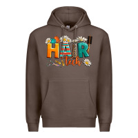 Coffee hair tech Premium Hoodie - AdoDesignShop