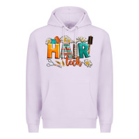 Lilac hair tech Premium Hoodie - AdoDesignShop