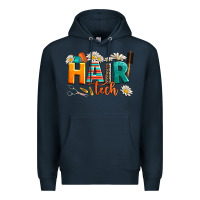 Navy hair tech Premium Hoodie - AdoDesignShop