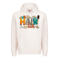 Pale Pink hair tech Premium Hoodie - AdoDesignShop