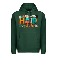 Sports Green hair tech Premium Hoodie - AdoDesignShop