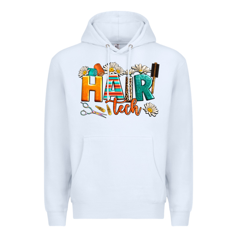 Hair Tech Premium Hoodie by AdoDesignShop | Teevron
