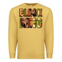 Antique Gold black king Premium Sweatshirt - Zillion Design Studio