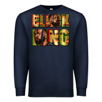 Navy black king Premium Sweatshirt - Zillion Design Studio