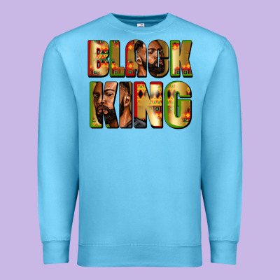 Black King Premium Sweatshirt Designed By Zillion Design Studio