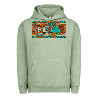 Pigment Oil Green senior 2024 Urban Hoodie - Artiststas