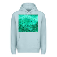 Blue Mist green glitter Premium Hoodie - JahusDesignShop