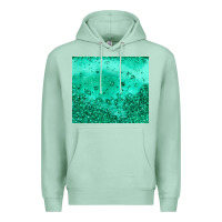 Seafoam green glitter Premium Hoodie - JahusDesignShop