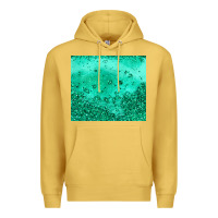 Antique Gold green glitter Premium Hoodie - JahusDesignShop