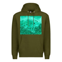 Army Green green glitter Premium Hoodie - JahusDesignShop
