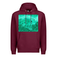 Burgundy green glitter Premium Hoodie - JahusDesignShop