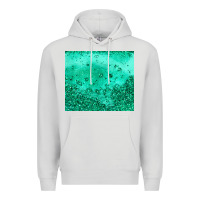 Dove Grey green glitter Premium Hoodie - JahusDesignShop