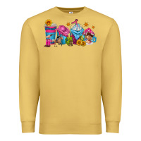 Antique Gold cowgirl coffee cups Premium Sweatshirt - texasbilliewilder