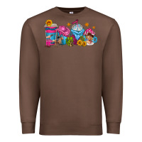 Chestnut cowgirl coffee cups Premium Sweatshirt - texasbilliewilder