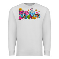 Dove Grey cowgirl coffee cups Premium Sweatshirt - texasbilliewilder