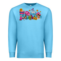 Ocean Blue cowgirl coffee cups Premium Sweatshirt - texasbilliewilder